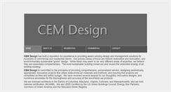 Desktop Screenshot of cemdesign.com